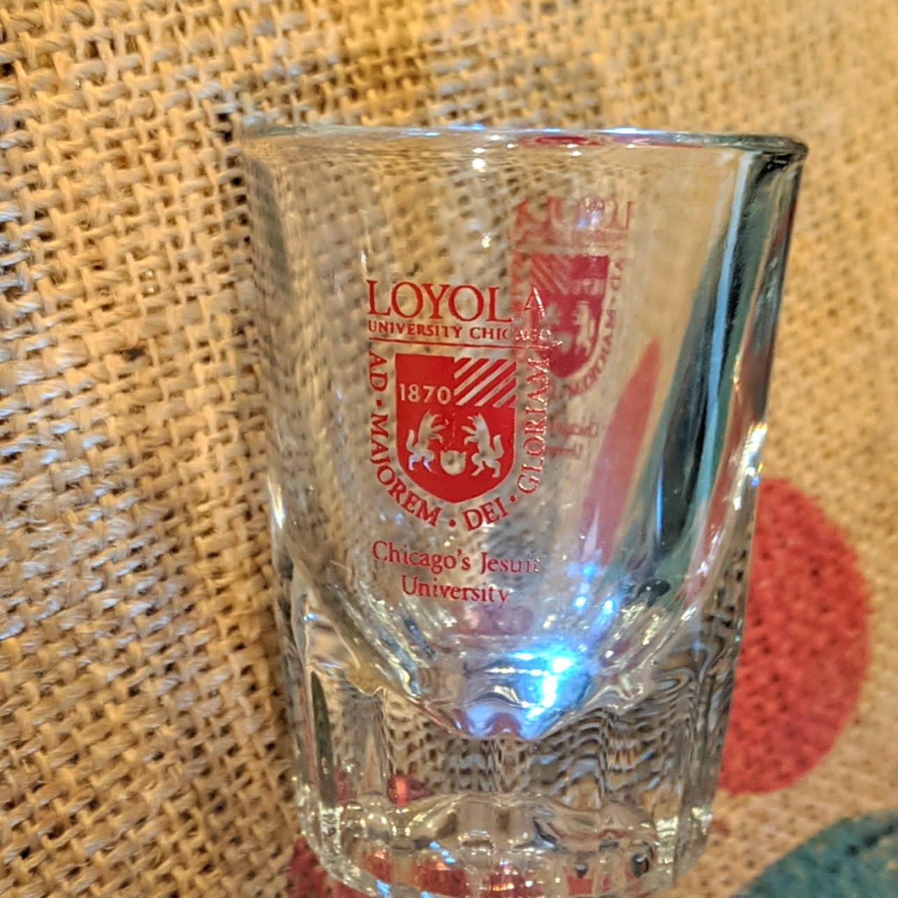 Nwot Loyola Chicago Shotglass